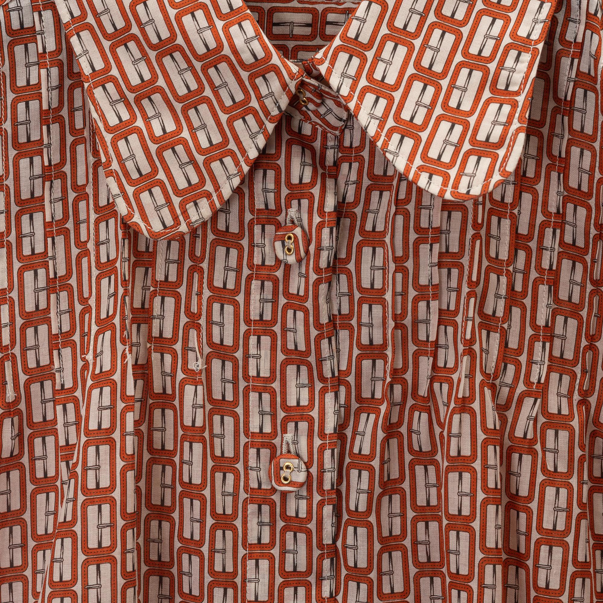 Burberry, a cotton blouse, size XS.