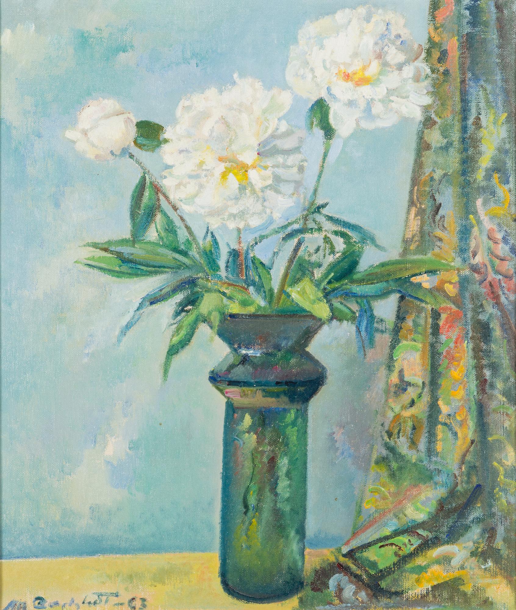 Mikko Carlstedt, oil on canvas, signed and dated-63.