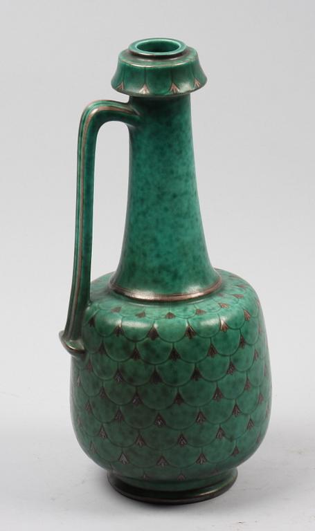 KANNA, stengods. "Argenta". Wilhelm Kåge, Gustavsberg.