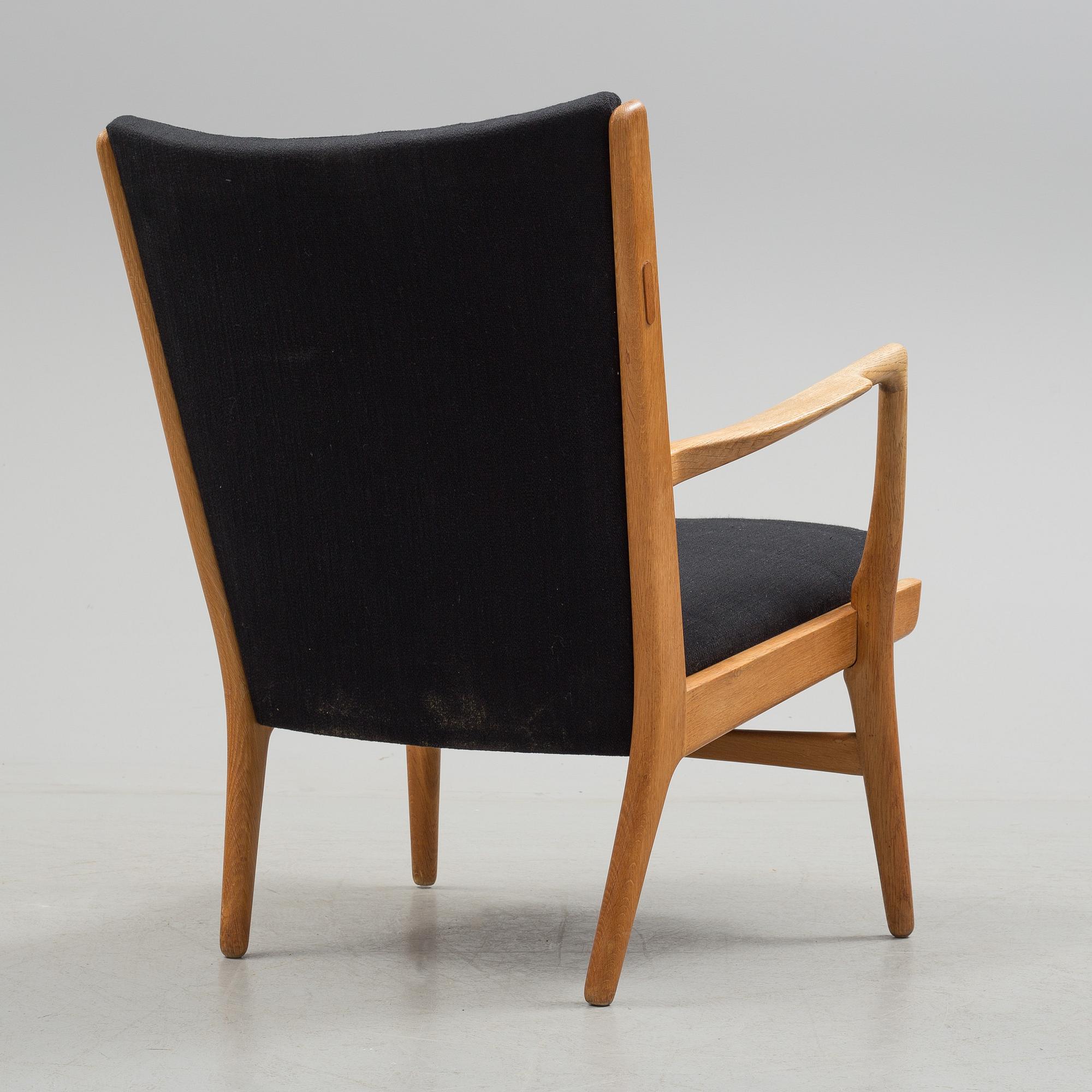 A Hans J Wegner oak "AP16", AP chair from Denmark.