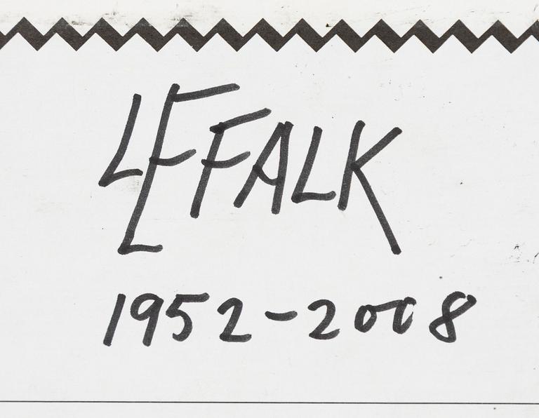 Lars Erik Falk, Svartvit komposition.