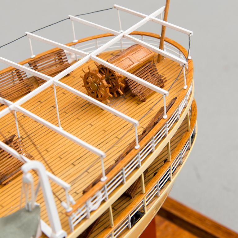 MODELLFARTYG, "Bore II", Åbo. Finland 1900-talets senare hälft.