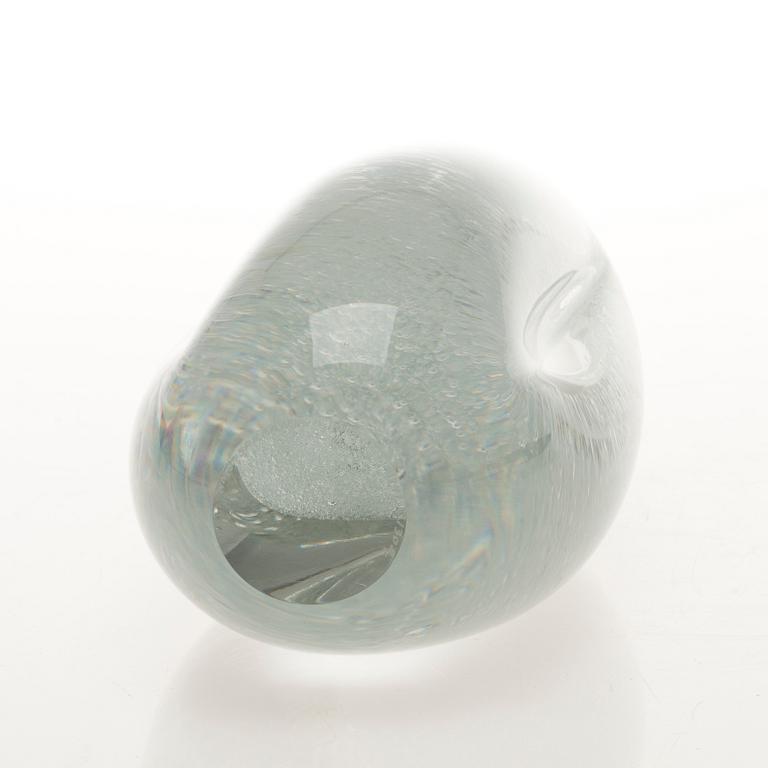 TIMO SARPANEVA, TAIDELASI, "Claritas", signeerattu Timo Sarpaneva Iittala 1984  C1302.