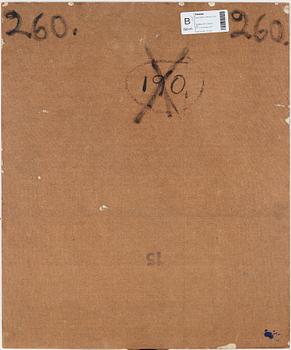 Sigrid Hjertén, Nude in the studio.