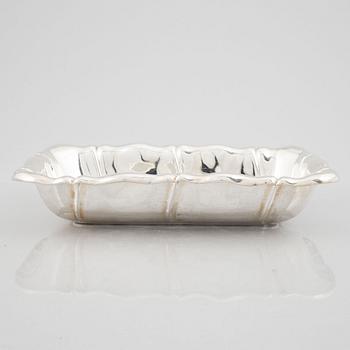 A Silver Dish, with Swedish import marks CG Hallberg, circa mid-20th Century.