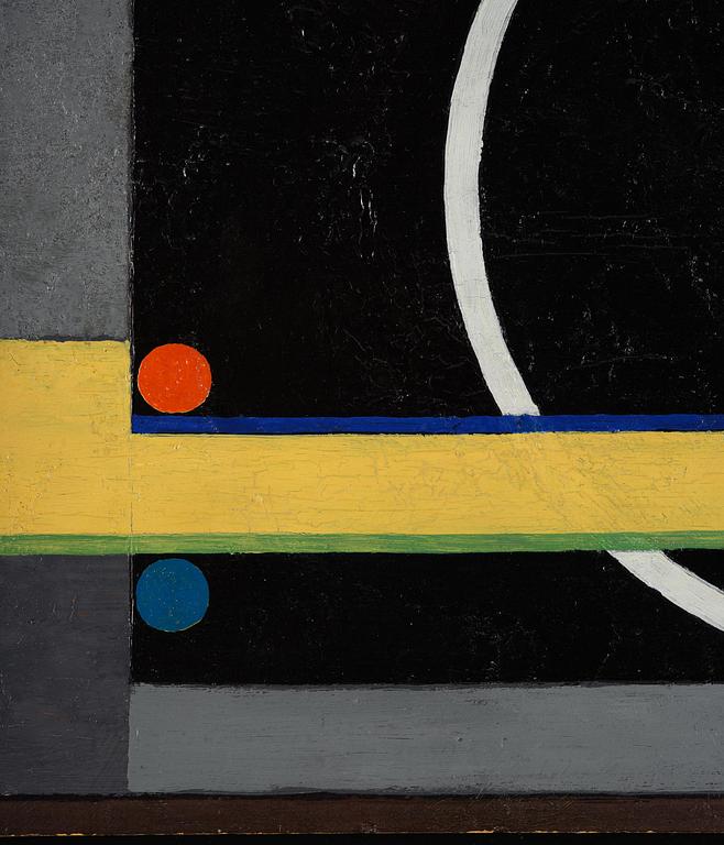 Gösta Adrian-Nilsson, "Vit cirkel Horisontell".