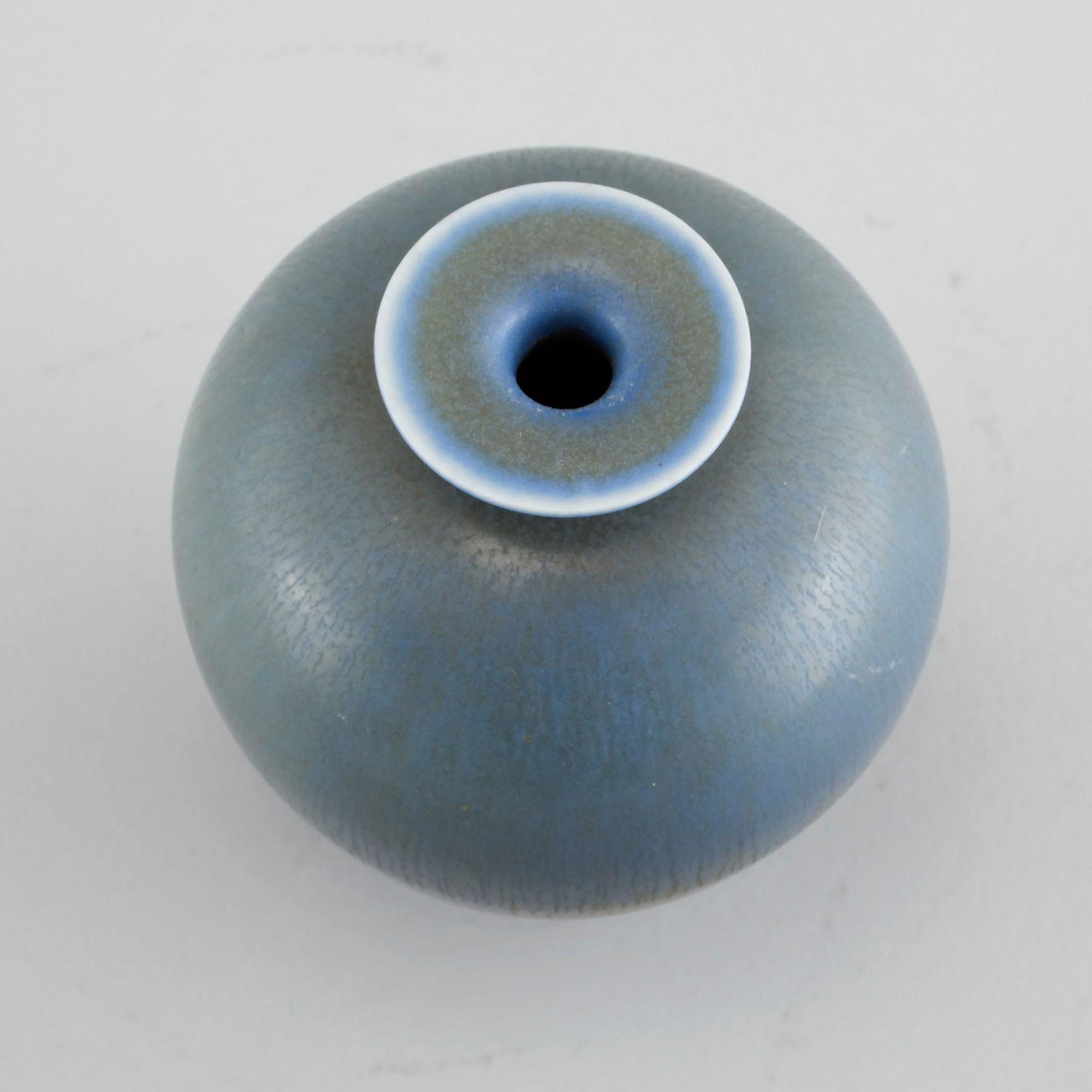 BERNDT FRIBERG, vas, stengods, Gustavsbergs Studio, 1965.