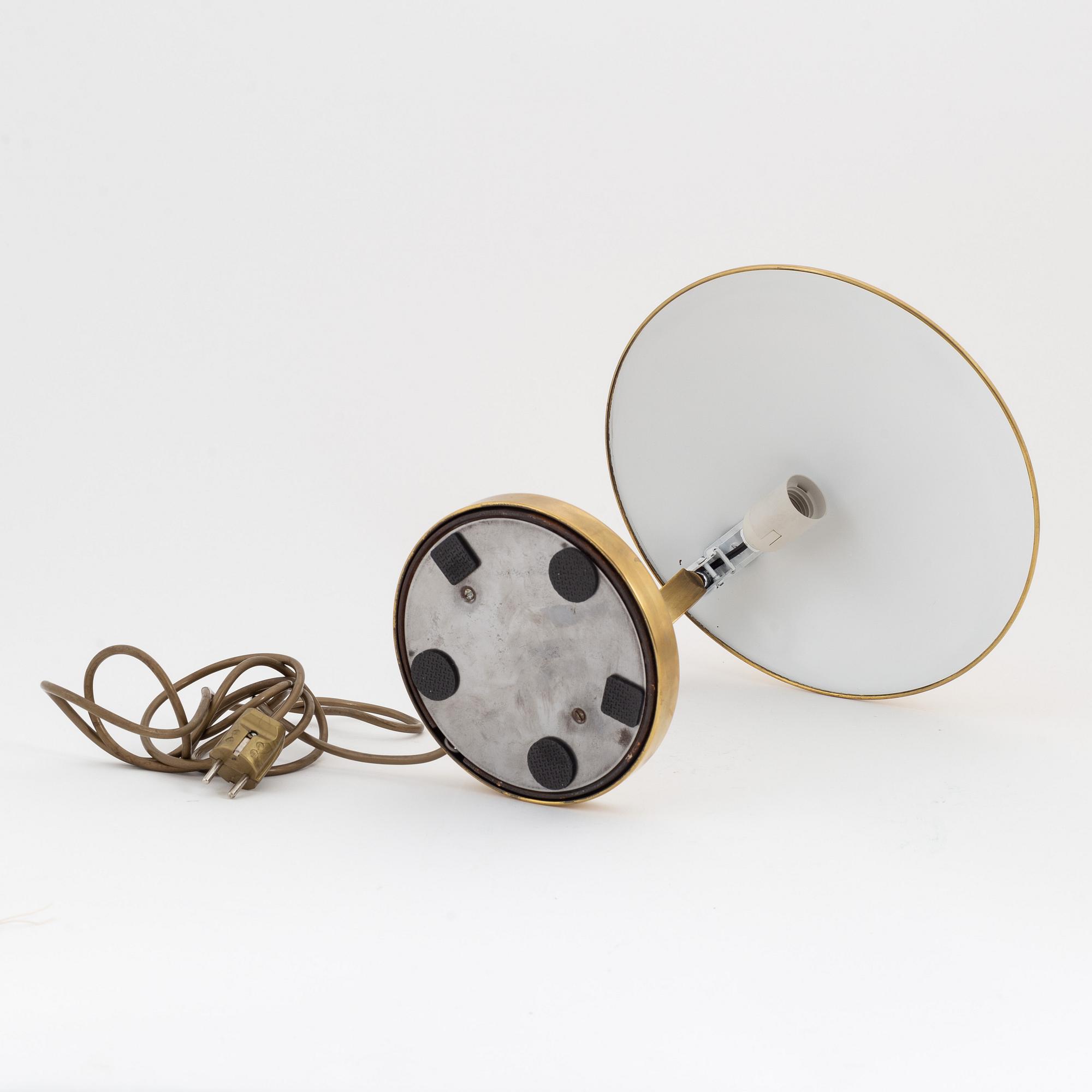 Christian Dell, a model '6751' table light, Gebr. Kaiser & Co, Germany, 1930's.