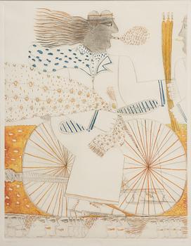 Alexandre Fassianos, The Cyclist.