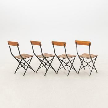 Garden chairs 4 pcs 1910s.