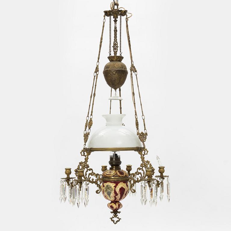 Takfotogenlampa , jugend, 1800-tal.
