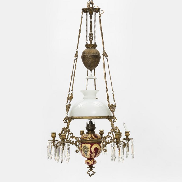 Takfotogenlampa , jugend, 1800-tal.