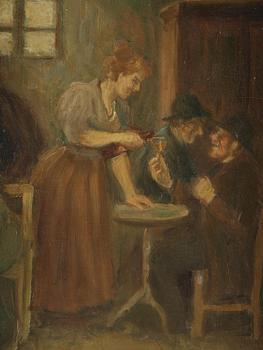 Ivar Arosenius, Café interior.