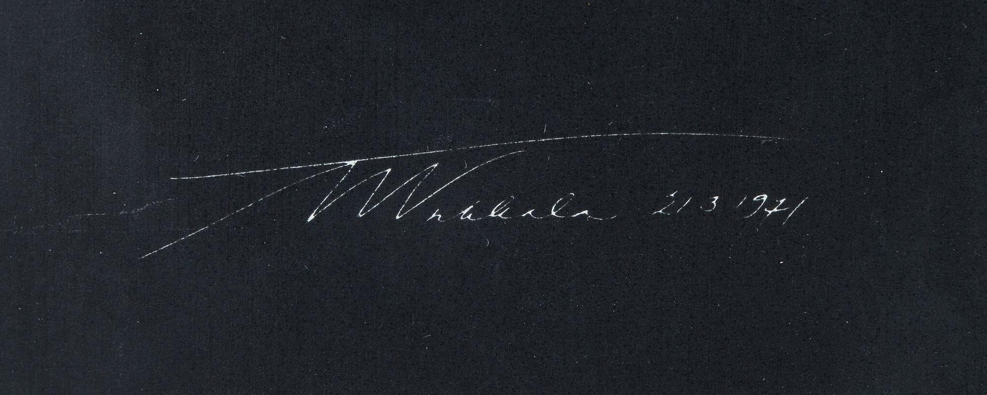 Tapio Wirkkala, affisch, "Finlandia, Vodka of Finland", Oy Tilgmann Ab.