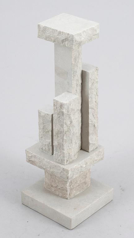 STEFAN THORÉN, skulptur, kalksten, signerad.