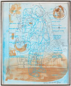 Robert Rauschenberg, "Trust Zone (Stoned Moon Series)".