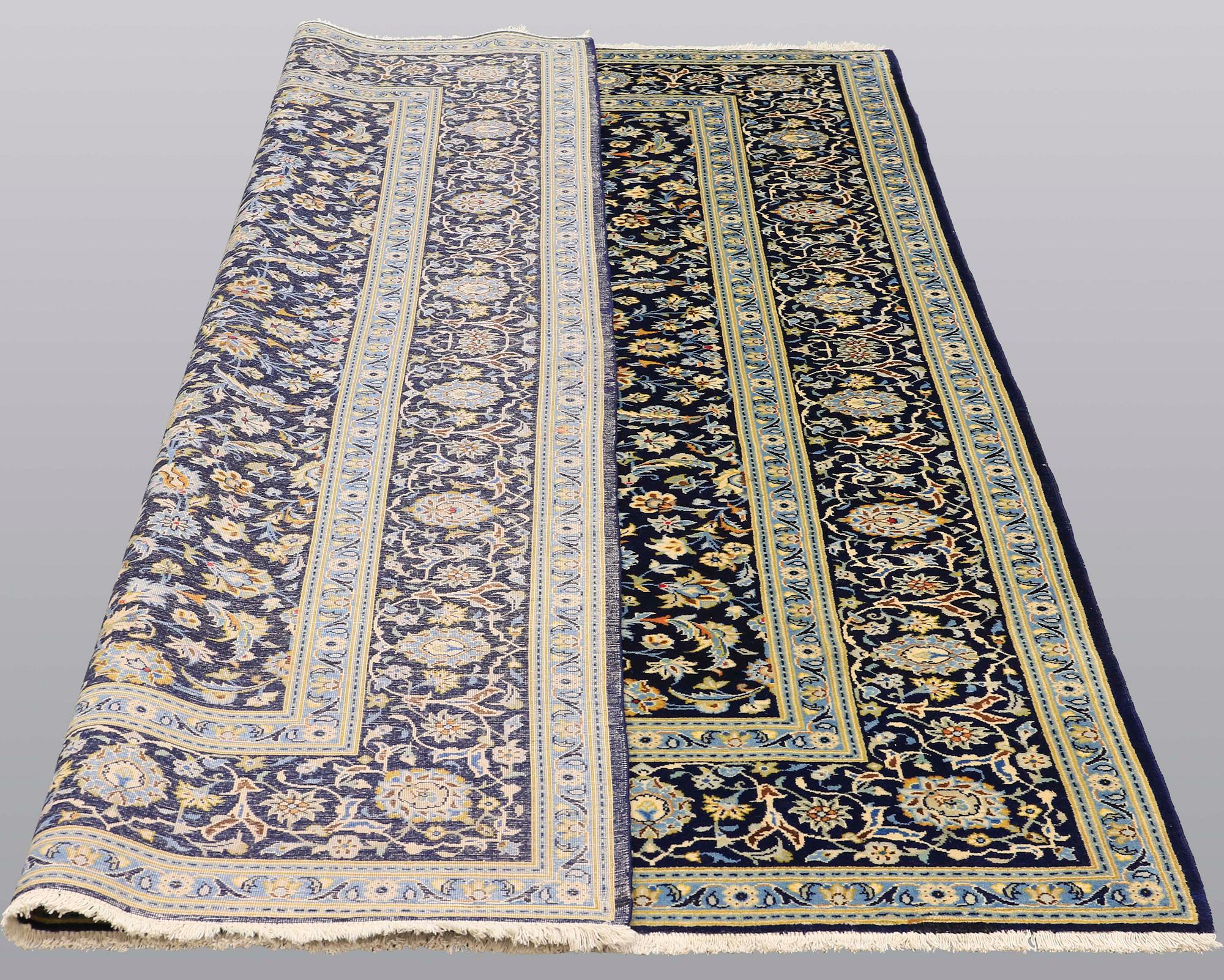 A carpet, Keshan, 291 x 190 cm.