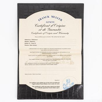Franck Muller, Long Island, wristwatch, 30,5 x 43 (52) mm.