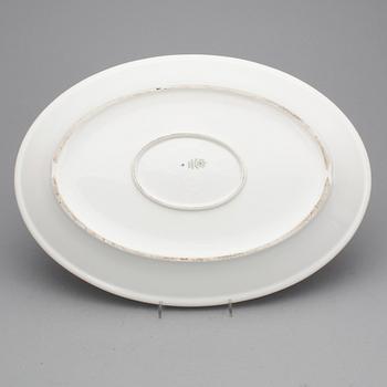 SERVISDELAR, 12 delar, porslin, "Musselmalet", Bing och Gröndahl, Danmark.