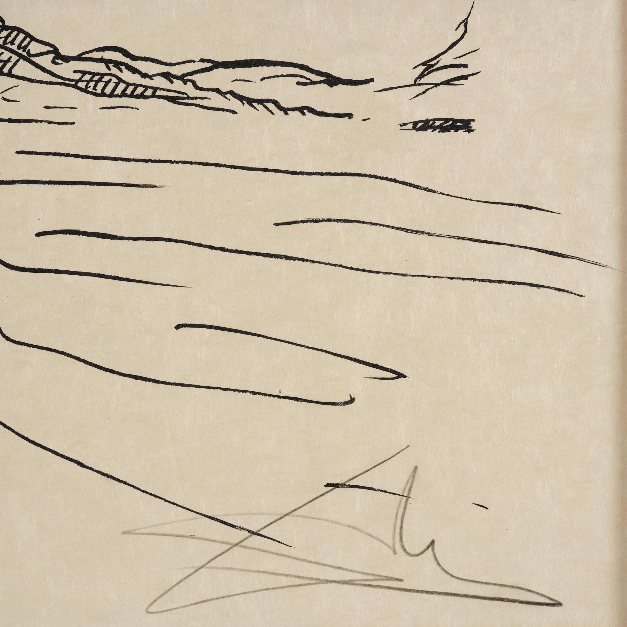 Salvador Dalí, ur serien "Les Songes Drolatiques de Pantagruel".