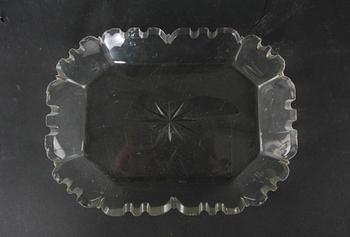 PARTI GLAS, ca 10 delar, 1800-talets slut.