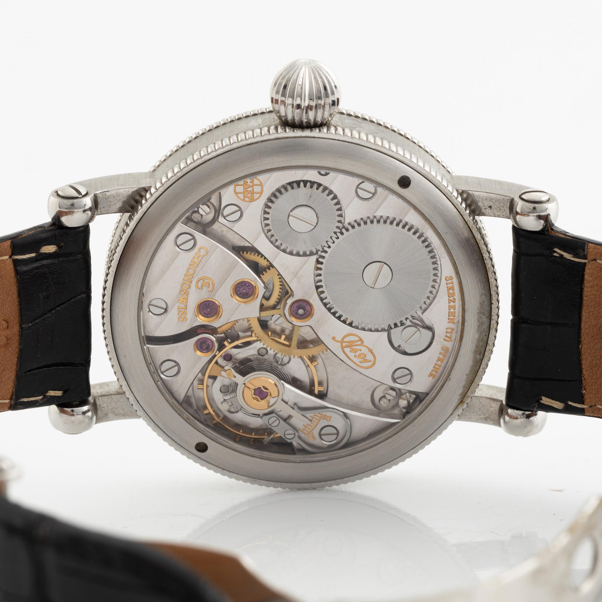 Chronoswiss, Grand Regulator, wristwatch, 44 mm.