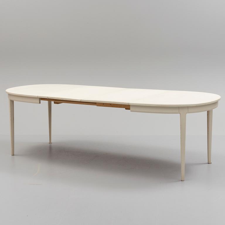 A 'Herrgården' table by Carl Malmsten, Bodafors, 1961.