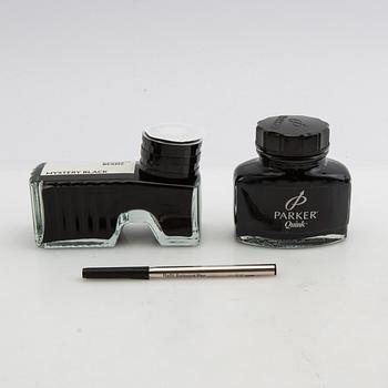 Mont Blanc fountain pen and ballpoint pen "Meisterstück".