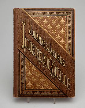 BOK, "Illustrerad Katalog öfver Fotografier efter konstverk", Johannes Jaeger, Stockholm, 1882.