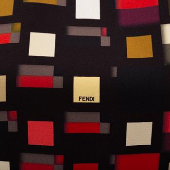 Fendi, a silk dress, Italian size 42.