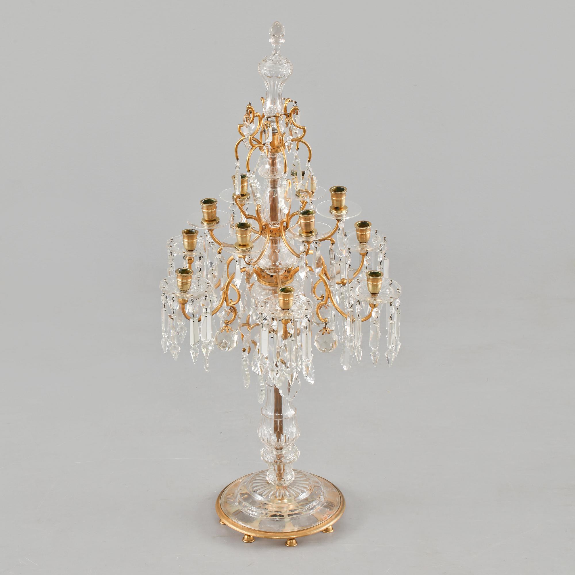 KANDELABER, Frankrike, 1800-talets andra hälft.