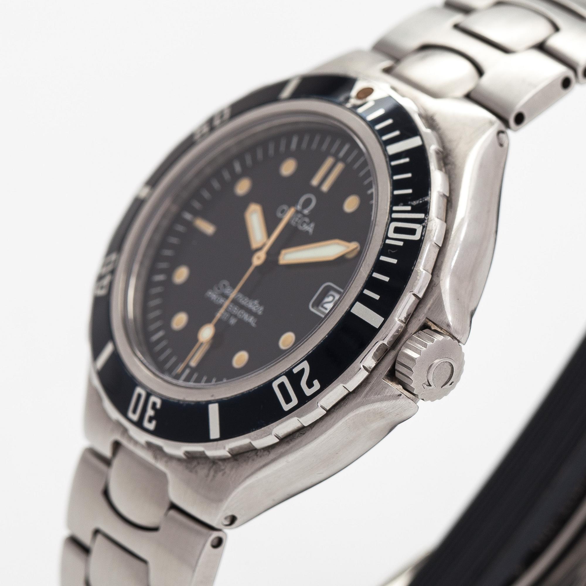 Omega, Seamaster, Professional, Pre-Bond, 200m, wristwatch, 38 mm.