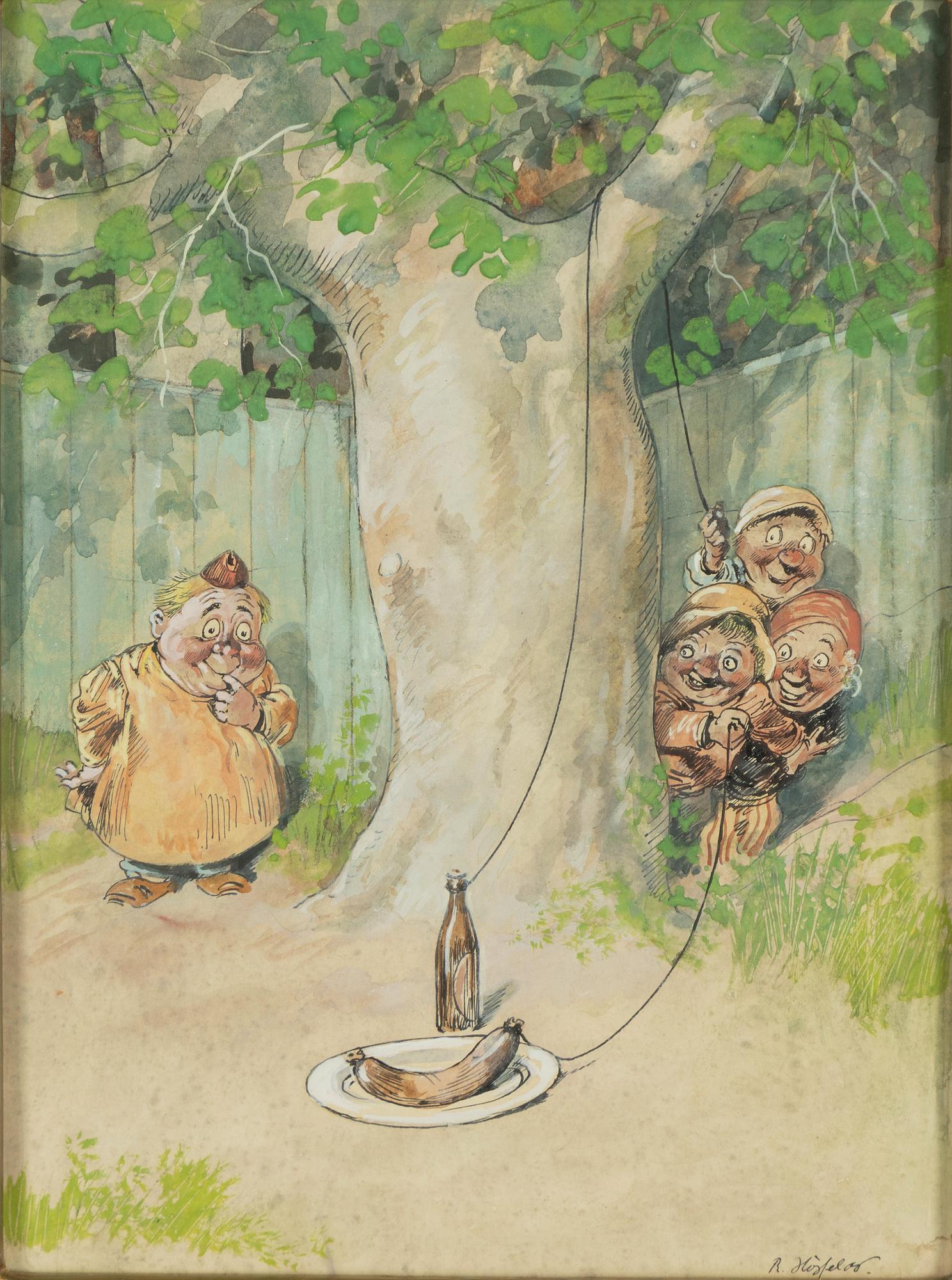 Robert Högfeldt, Frestelsen.