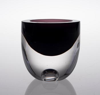 TAPIO WIRKKALA, A GLASS SCULPTURE, 3591. Signed Tapio Wirkkala Iittala -56.