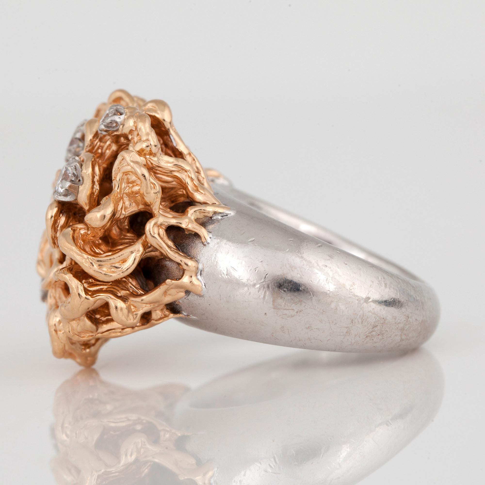 A brilliant-cut diamond ring, designed by Siegfried Egger.