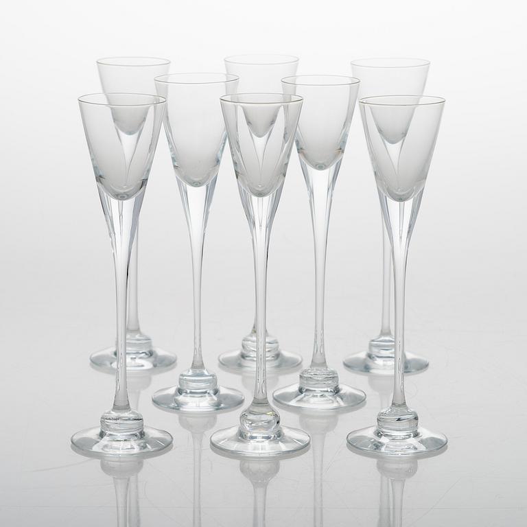 HEIKKI ORVOLA, A 51-piece set of 'Aurora' glassware for Iittala.