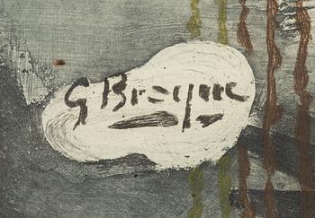 Georges Braque, efter, "Pichet noir et citrons".