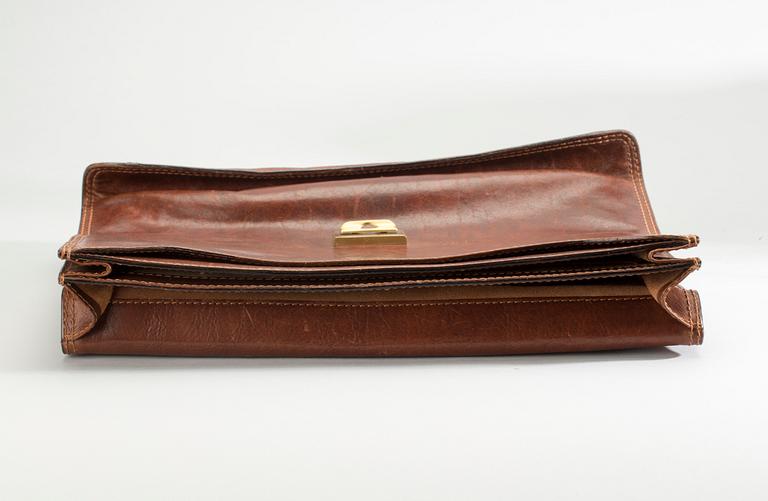 PORTFÖLJ, läder, The Bridge, Italien.