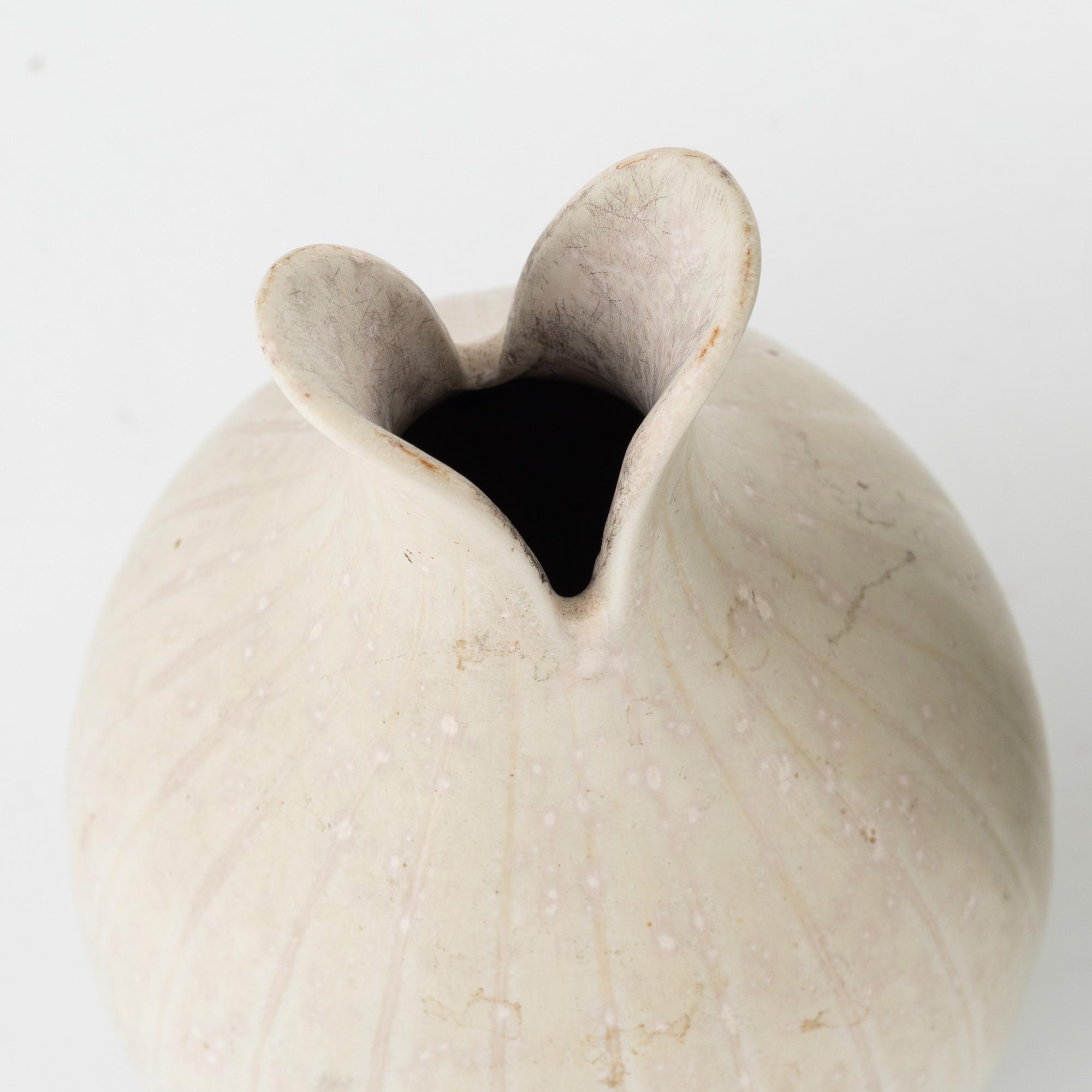 Gunnar Nylund, two stoneware vases, Rörstrand.