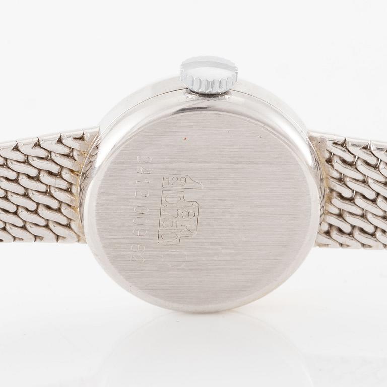 Helvetia, wristwatch, 18K white gold with diamonds.