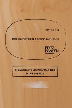 BORD, "Superellips", Bruno Mathsson och Piet Hein för Fritz Hansen.