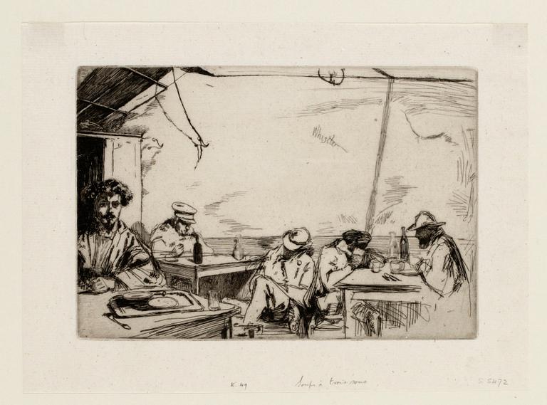 James Mac Neill Whistler, "Soupe à trois sous".