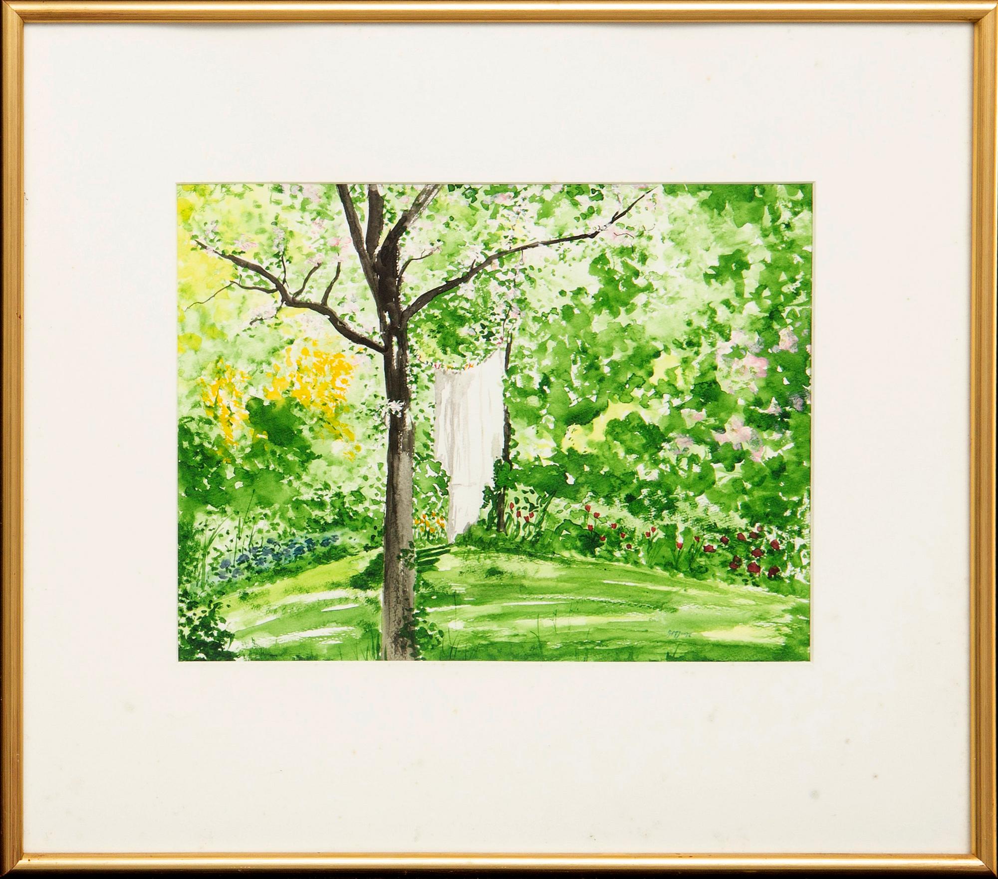 Ann-Marie Jönsson,  oil on paper signed and dated 96.