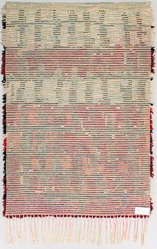 Vappu Niittylä, rya, modell för Neovius. Ca 146 x 101 cm.