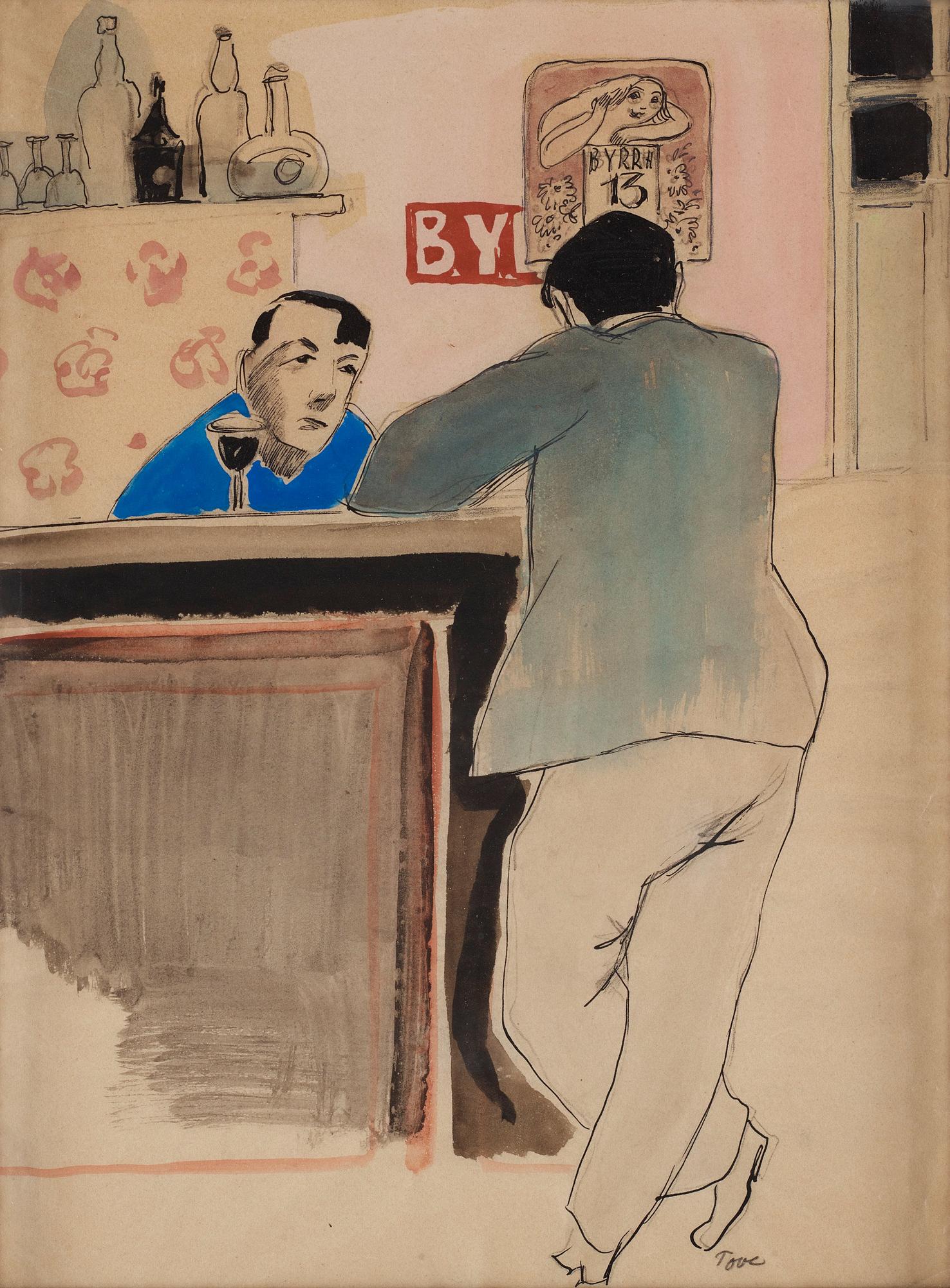 Tove Jansson, På baren.