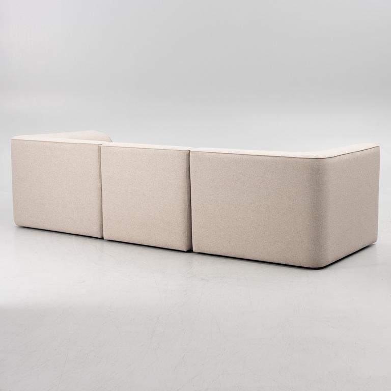 Norm Architects, modular sofa, 3 pieces, "Eave Modular 96 Sofa", Audo, Copenhagen, Denmark, contemporary.