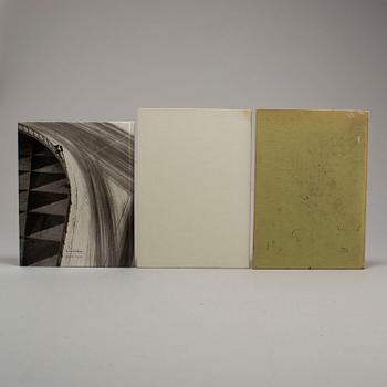 FOTOBÖCKER, 3 st Gunnar Smoliansky, Walter Hirsch. Med signatur och dedikation.