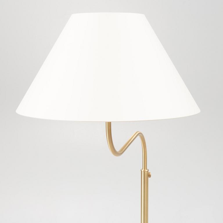 Josef Frank, a model 2368 brass floor lamp, Svenskt Tenn, Sweden, 21st Century.