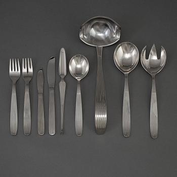 A set of 50 pieces of 'Scandia' cutlery by Kaj Frank for Hackman, Sorsakoski.