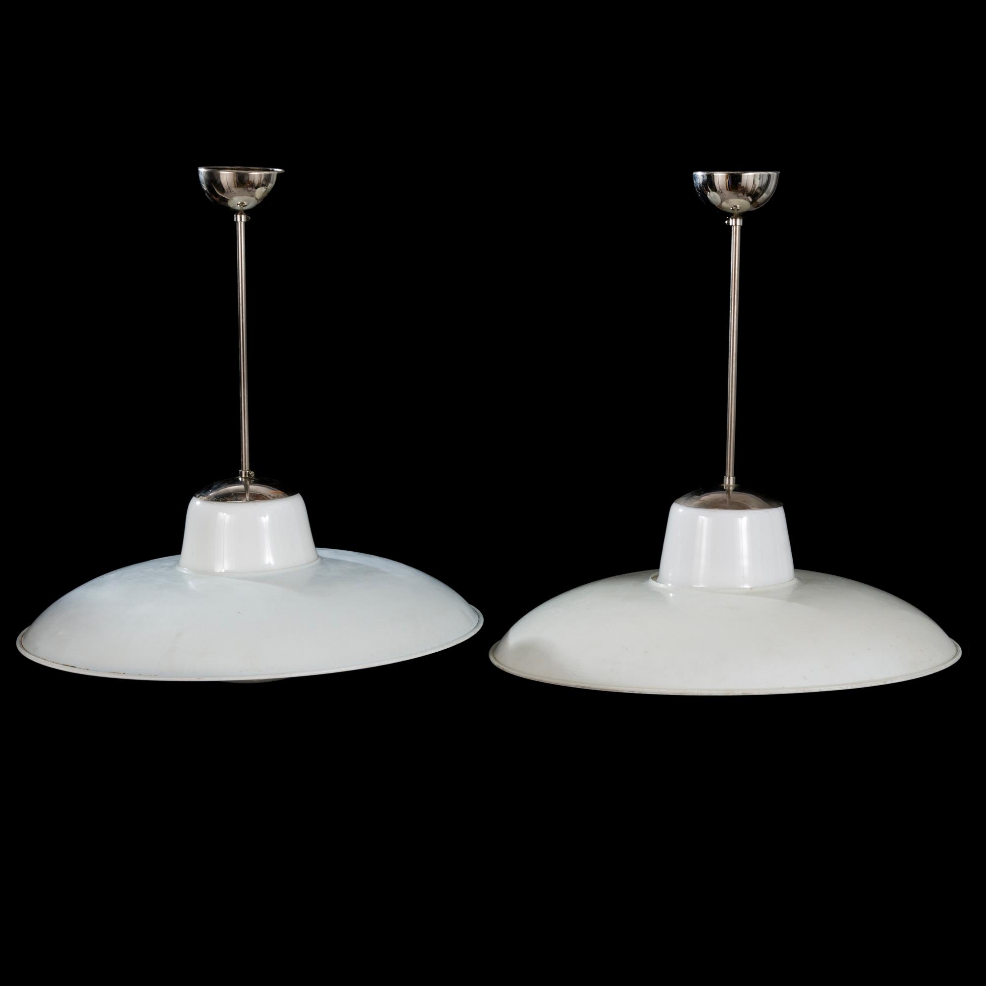 GUNILLA JUNG, taklampor 2 st, modell 1059, Stockmann Orno 1930-tal.